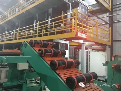 四川禹王第一条改性沥青防水卷材生产线试车成功